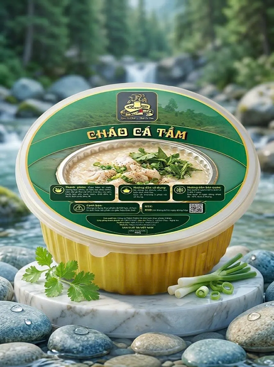 Cháo Cá Tầm - Thực phẩm 3 Miền